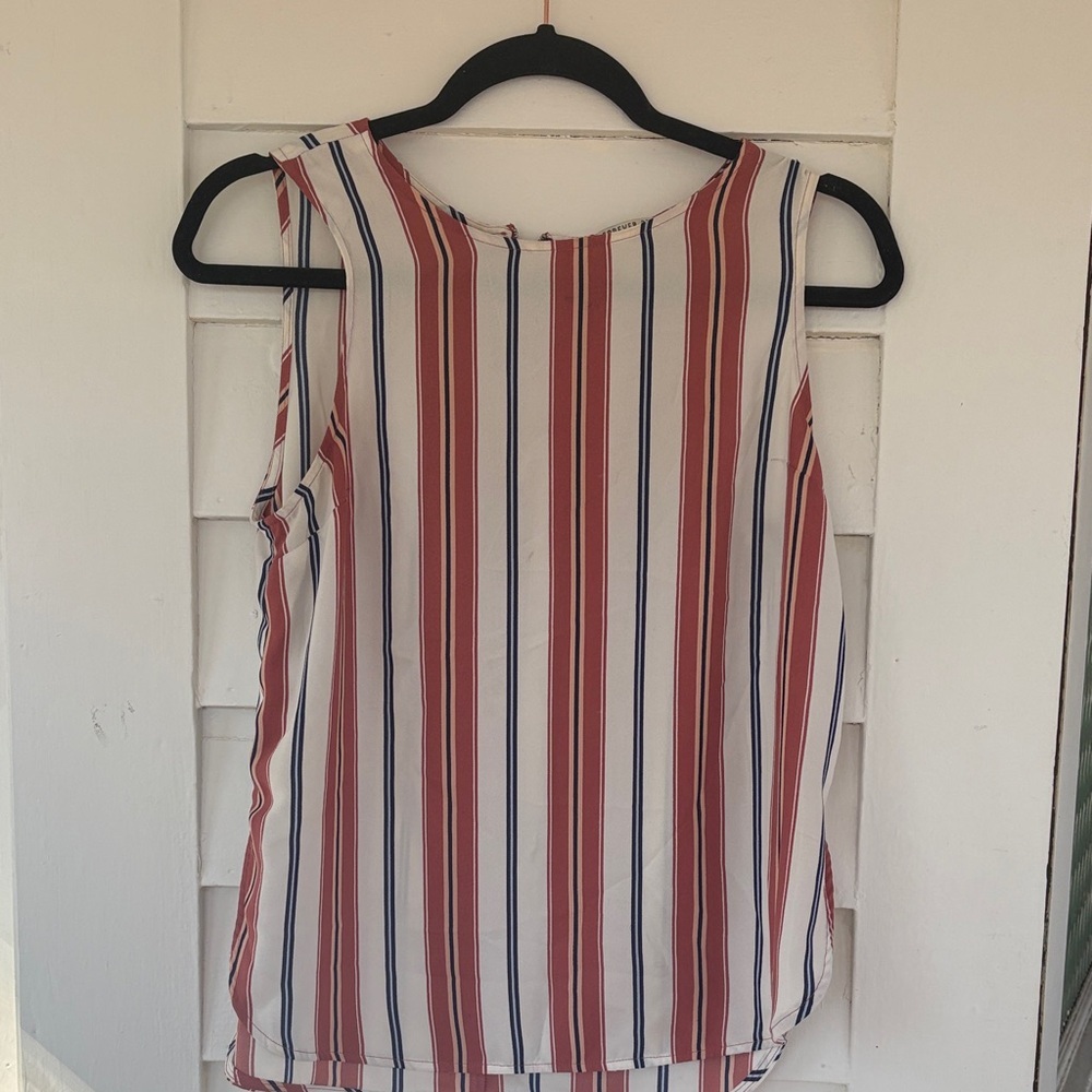 Forever 21 Multicolor Striped Tank